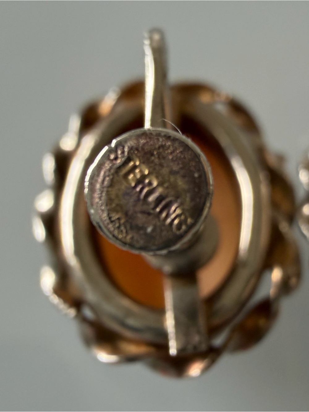 Vintage Shell Cameo Earrings - Picture 16 of 16